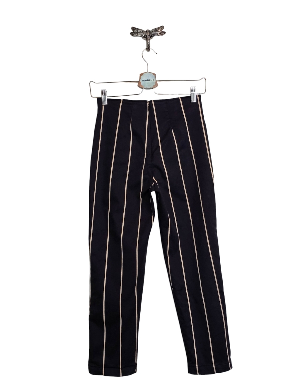 Reformation Marlon Pant Striped Cream And Black 2P - Picture 4 of 13